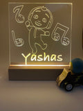 personalised night light