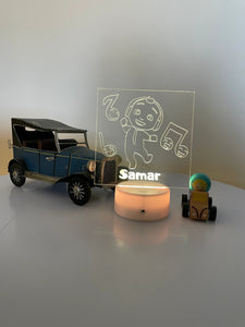 Personalised Night Light for Nursery - Lighting